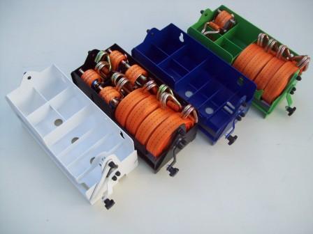 Twinbox tb35 - ideal für Anhängerbetrieb und Transporter. 4 Stück 2-to-Gurte immer griffbereit